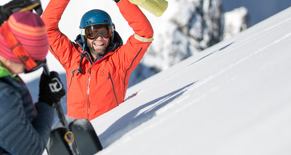 mountain guides arlberg st. anton zürs stuben lech piste to powder