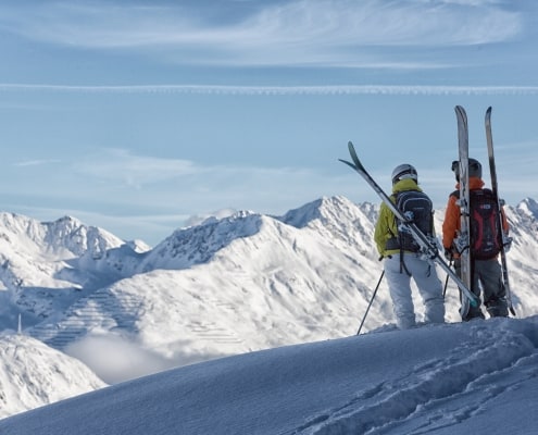 pistetopowder mountain guides st anton arlberg