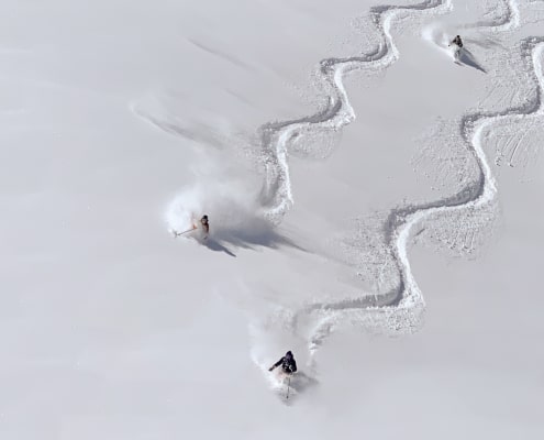 Piste To Powder Mountain ski guides Arlberg