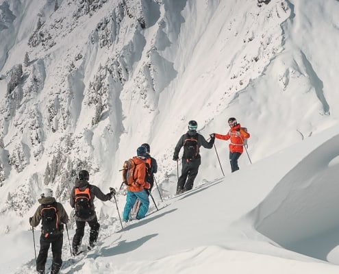 st anton ski guiding piste to powder ski guides arlberg