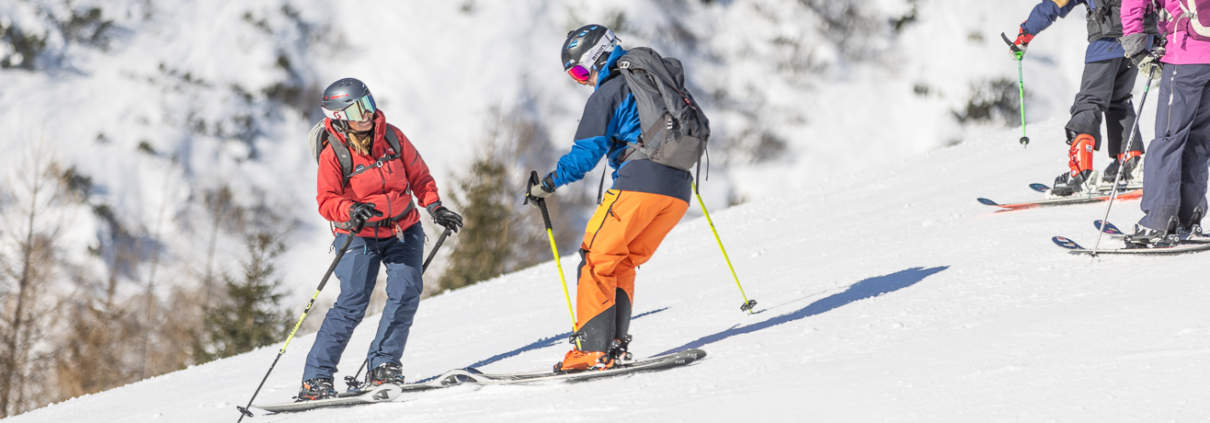 piste to powder ski school st anton arlberg off piste ski guiding