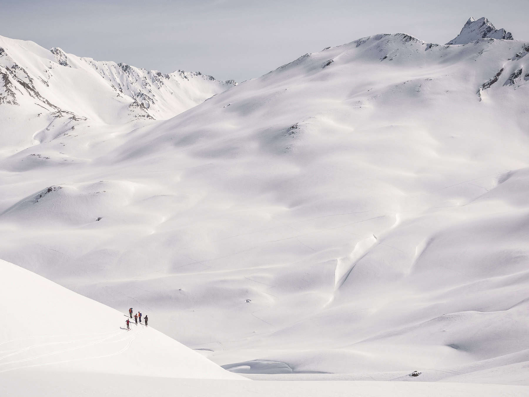 Ski touring in the Silvretta Alps – short Haute Route with expert guide, perfect for a weekend trip